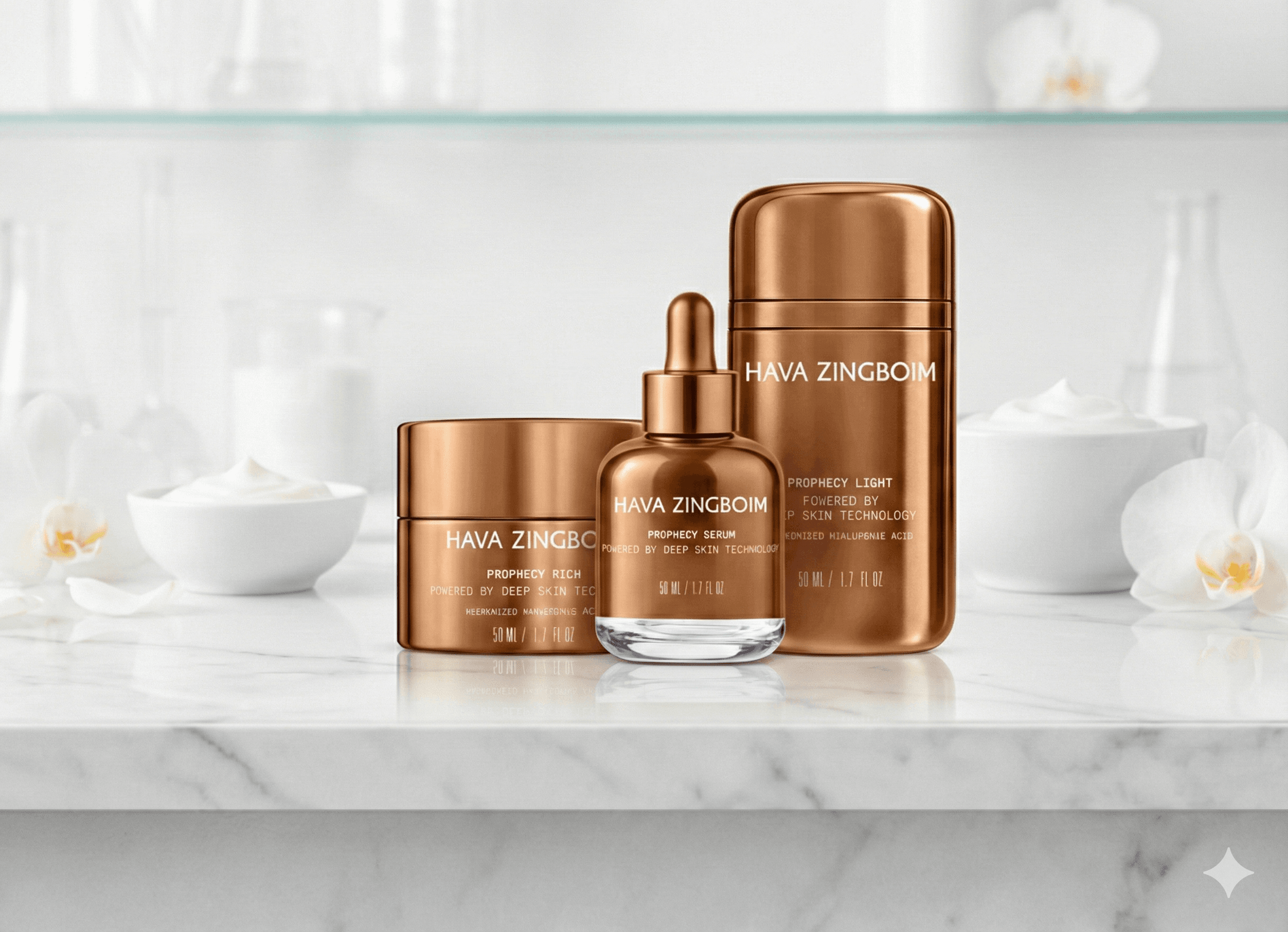 ערכת הטיפול NEW PROPHECY - ערכת הצערה טכנולוגית לתוצאות אנטי-אייג'ינג מקסימליות